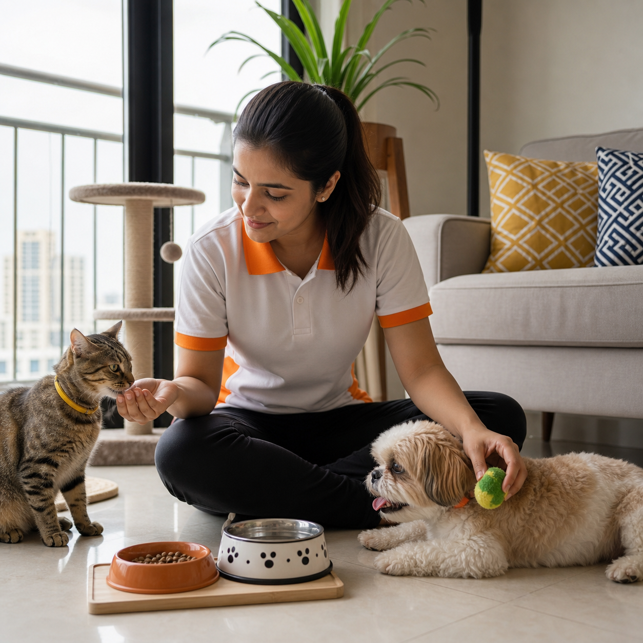 Pet sitting and cat care in Mumbai